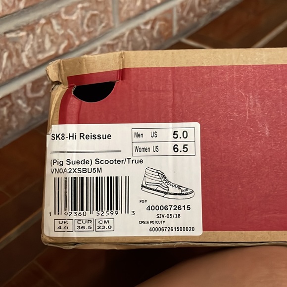 Vans Sk8 Hi Pig Suede Scooter True - Picture 8 of 10